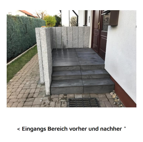 Steinboden verlegen für  Birenbach
